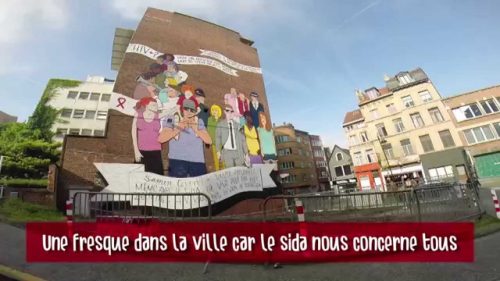 Vidéos des fresques dans la ville de Bruxelles