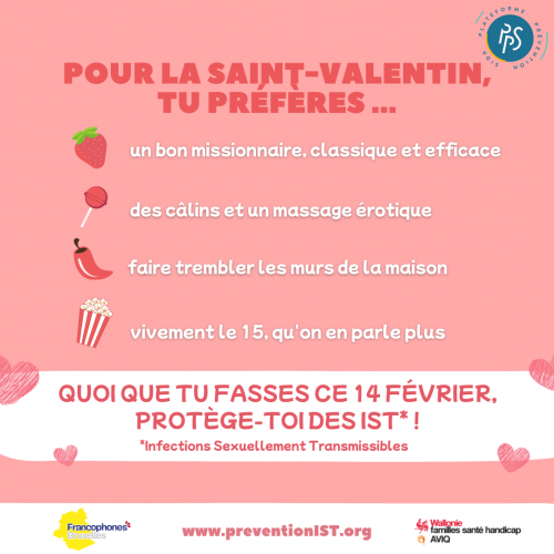 Visuel campagne Saint Valentin