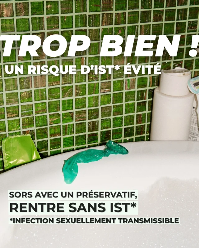 🛡️ Sors avec un préservatif, rentre sans IST !
Petit, discret, mais ultra puissant : il te protège des infections sexuellement transmissibles ET te permet de profiter sans stress.

Capote mise = esprit tranquille. 😌

❤️ Penses-y à chaque rapport 
￼
#Préservatif #IST #Prévention #Santé #Capote #SafeSex #sorsavecunpreservatif