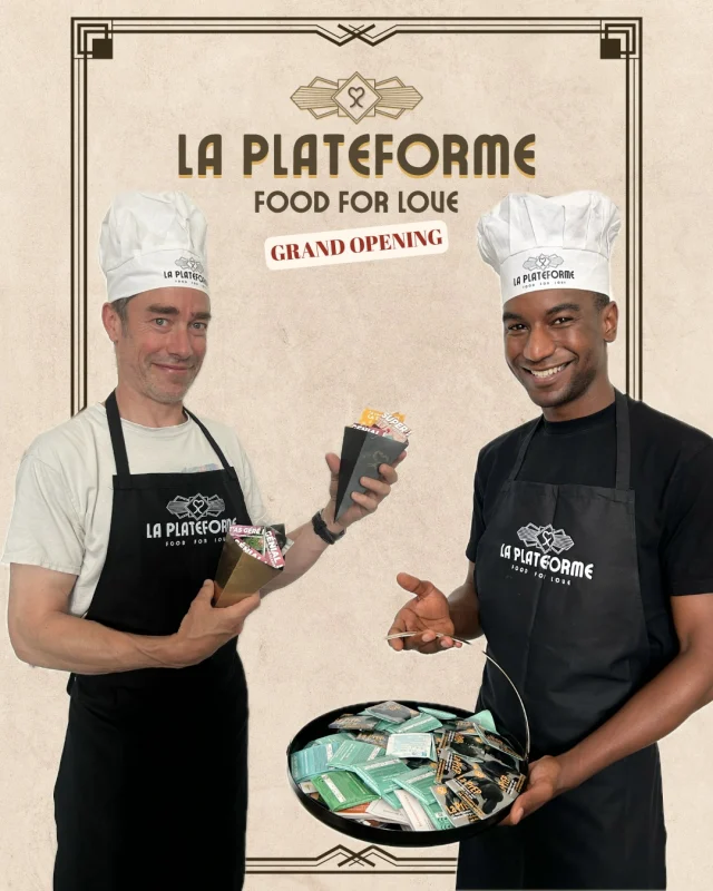 Retrouvez-nous dès demain pour la grande ouverture de notre stand-resto de prévention en santé sexuelle🧑‍🍳 ! 

Vous pourrez découvrir "Food for love" au festival @so_whappy puis au @dourfestival 🎉 On a hâte de vous y retrouver 😍

 #Santé #préservatif #Prévention #festivals #festivalseason