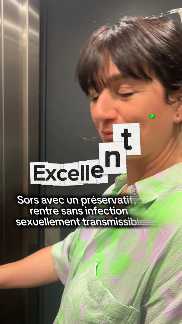Sors avec un préservatif, rentre sans infection sexuellement transmissible ! #humour #foryourpage #santé #prévention #préservatif